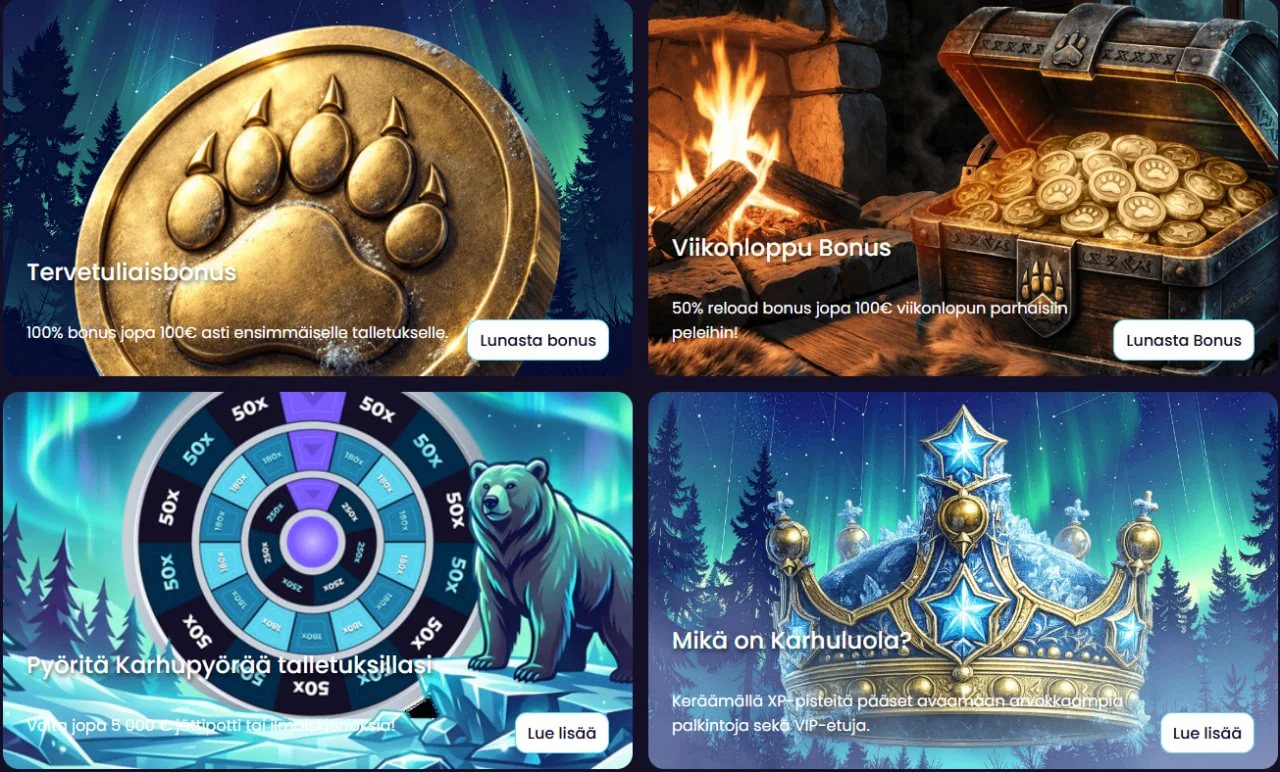 karhusino casino promotions